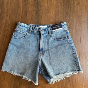 Abercrombie & Fitch Curve Love High Rise Dad Short